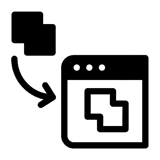 Drag to apps