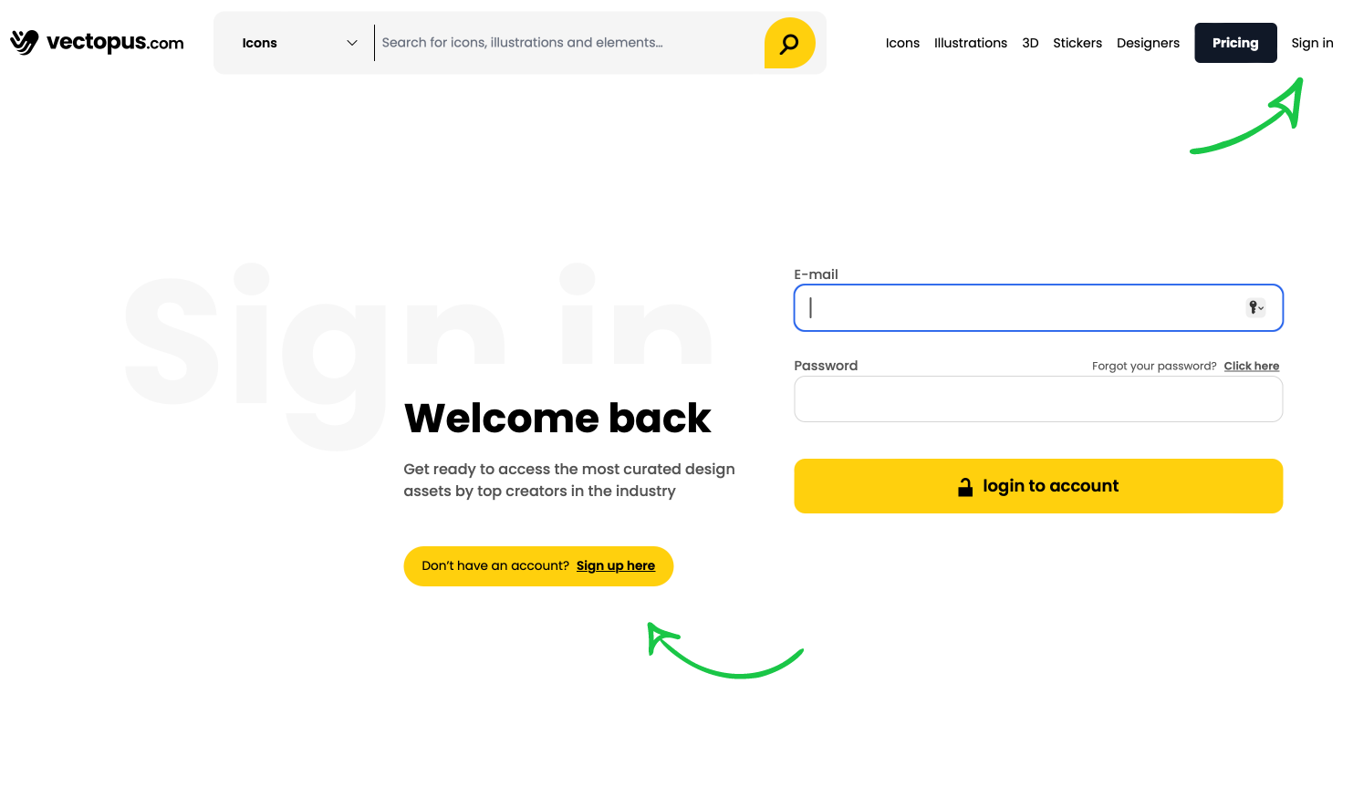 sign in thumbnail